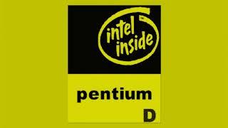 Intel Logo History in Electronic Sounds in G-Major