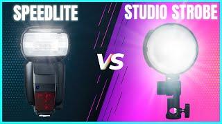 Speedlight VS Studio Strobe | Which Is Best For Portrait Photography