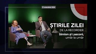 21 NOIEMBRIE 2024. Simion și Lasconi, umăr la umăr