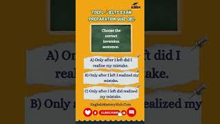 Preparing for TOEFL or IELTS?   #short #english