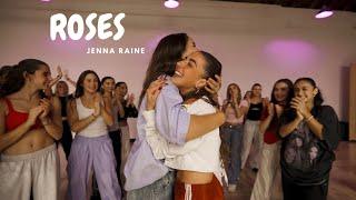 JENNA RAINE surprised my dance class !!! "Roses" // GiaNina choreography