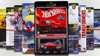 Showcase - Hot Wheels Car Culture 2 pack, Japan Historic 4, Transformers Set, RLC Mazda, Star wars.