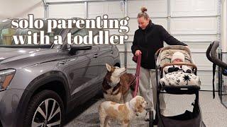 solo parenting a toddler | a lot has changed...fall morning routine