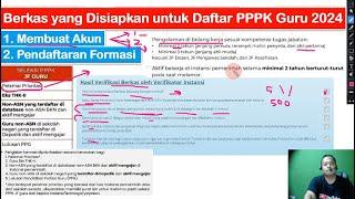 Berkas yang Disiapkan Guru Honorer untuk Daftar PPPK Guru 2024