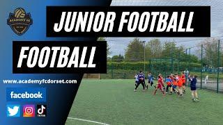 Junior football Saturday 29th May 2021