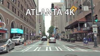 Atlanta 4K - Driving Downtown - Georgia USA