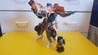 Transformers Reviews - Armada Powerlinx Red Alert with Longarm