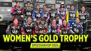 A Proud moment in History  First Ever FIM Women's Gold Trophy 2024 | FIM Speedway Grand Prix