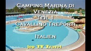 Rundgang durch das Camping Resort Marina di Venezia Teil 1 Reisebilderbuch (Italien) jop TV Travel