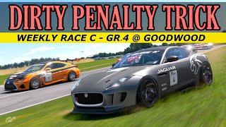 GT Sport - I Became a Victim Of The Dirty Penalty Trick On Goodwood
