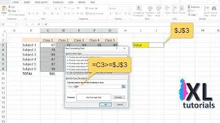 Conditional Formatting Based On Another Cell