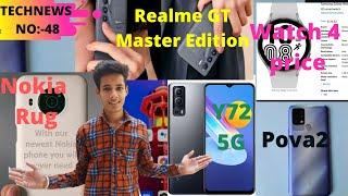 Realme Master Edition,Sam.M32,Techno Pova2,OnePlus Nord2,Nokia Rugged,Vivo Y725G,Redmi 10 #TTT48