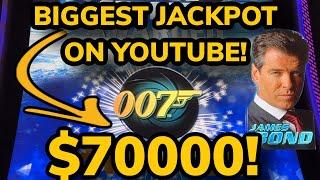 BIGGEST JACKPOT ON YOUTUBE 007!