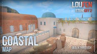 Map "Coastal" standoff 2 | Duel map walkthrough overview (Fan-art Standoff 2)