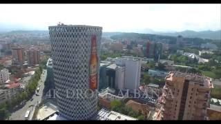 Tirana center by 4K Drone Albania