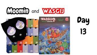 Day 13 of puzzle advent calendars Moomin and Wasgij