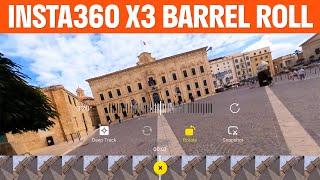 Insta360 X3 Barrel Roll Tutorial