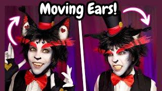 I made MOVING EARS out of WHEELS. (Husk Cosplay)