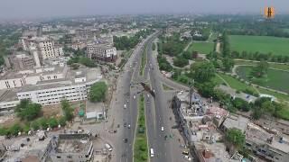 LAHORE | Aerial views - Signal Free Jail road & Main Boulevard Gulberg