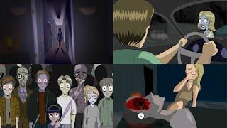 9 Disturbing Animated Horror Stories (2020 Compilation)