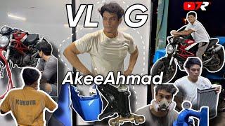 Vlog AkeeAhmad Edisi : Haul Barang EP Lepas, Blasting Room, Booth Spray ACPBoard, Ducati Spana Pelik