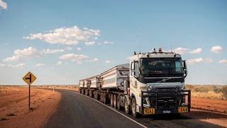 Volvo Trucks - 175 tonnes road train through the Australian outback - Drivers World (E08)