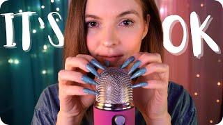 ASMR ~Brain Melting~ Mic Scratching + Positive Affirmations ️