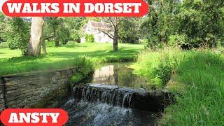 WALKS IN DORSET at ANSTY , BINGHAM's MELCOMBE & HILTON (4K)