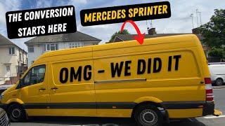 We Bought our First Van to Self Convert | Mercedes Sprinter Van Conversion