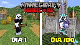 Sobreviví 100 días en Minecraft HARDCORE 1.21