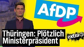 Thüringen: Plötzlich Ministerpräsident | extra 3 | NDR