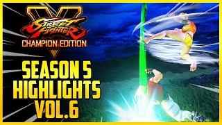 Insane Setups, Damaging Combos, Comebacks ▰ SFV CE Highlights (Vol.6) ▰ Street Fighter V Reborn