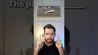 Aeroplane ️ vocabulary in English