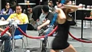 nipple slip, ass, whore beating pinata at ASR 2009