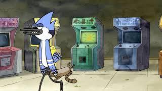 Regular Show - Mordecai And Rigby Playing Old Games