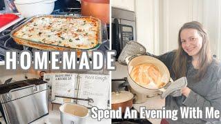 SPEND THE EVENING WITH ME | Delicious Homemade Dinner & My Best Loaf Yet 