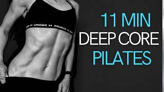 SCULPT YOUR WAIST with this DEEP CORE 11 minute Pilates workout | All levels, no equipment