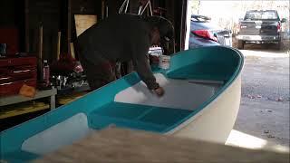 Topside Painting The Inside Of Dinghy