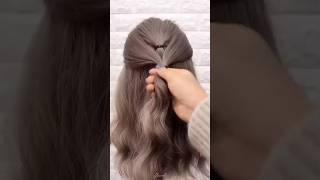 2 minutes Easy Hairstyle Tutorial for Girls #youtubeshorts #ytshorts #youtube #hairstyle #glamreel