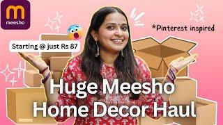 10+ Meesho Home Decor/Kitchen Finds Haul | ENGLISH Subtitles | Aiswarya Raj