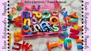 Functional Resin Piece | Refrigerator Magnets | Fun Learning Tool for Children
