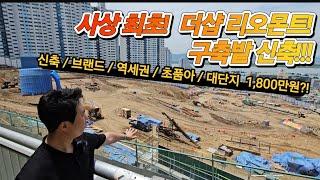 부산에 1,760만원대 신축 브랜드 역세권 초품아 아파트가 있다?! 없다?!  있다!(더샵리오몬트 현장 임장!)