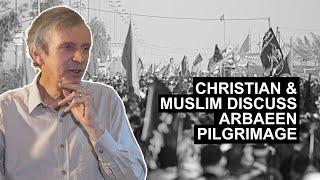 Amazing reaction Christian Muslim Discuss Arbaeen Pilgrimage - Dr Rupert Sheldrake & Hussain Makke