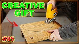 EASY, SIMPLE, AND BEAUTIFUL GIFT IDEA  - WOODWORKING PROJECT (VIDEO #85) #woodworking