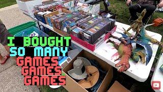 EPIC NERD YARD SALE! I spent THOUSANDS