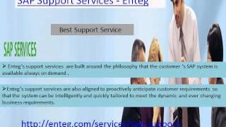 SAP Support Services - Enteg