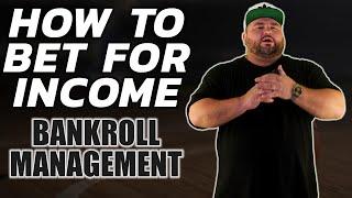 How To Bet For Income | Sports Betting Strategies With Kyle Kirms aka The Sauce