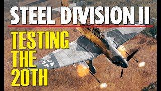 TESTING THE 20TH! Steel Division 2 BETA Conquest Gameplay (Orsha, Very Hard AI)