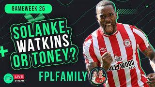 FREE HIT or WILDCARD through BGW26? - FPL Family (Fantasy Premier League Tips 2023/2024)