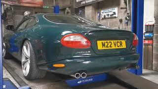 Jaguar XKR Custom Exhaust | loud exhaust on my Jaguar XKR | How to make my Jaguar XKR exhaust loud